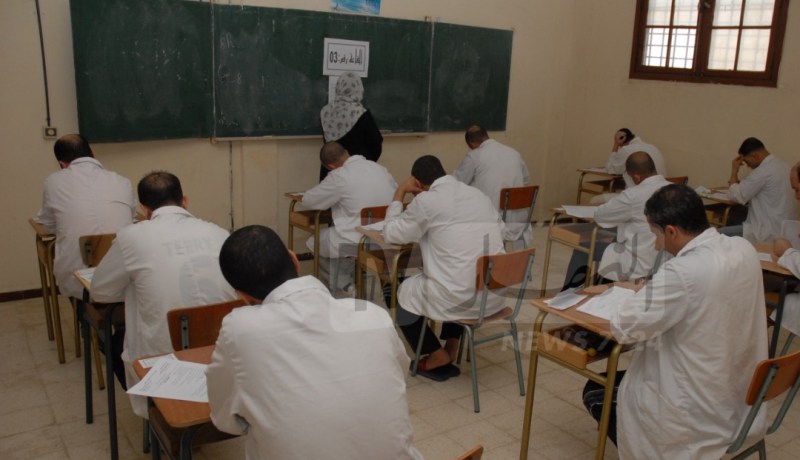 قرابة 29 ألف محبوس سيجتاز مرحلة الفروض الكتابية