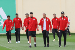 بالصور.. لاعبو الخضر يجرون جولة استرخائية بسيدي موسى