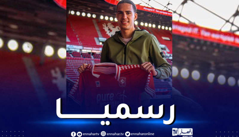 زروقي يُمدد عقده رسميا مع توينتي الهولندي