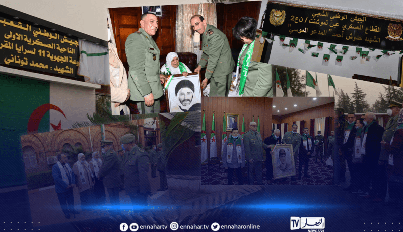 عيد النصر.. اطلاق أسماء شهداء ومجاهدين على مقرات ومباني عسكرية