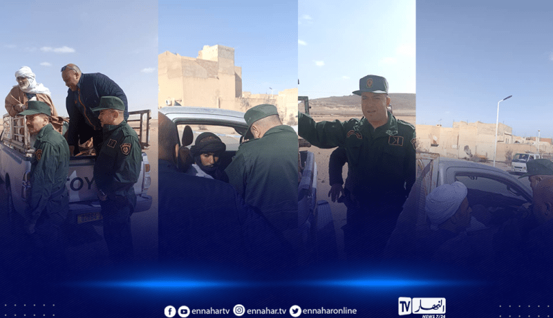 غرداية : الدرك يعثر علي شاب ضاع في الصحراء بسبب الرياح الأخيرة