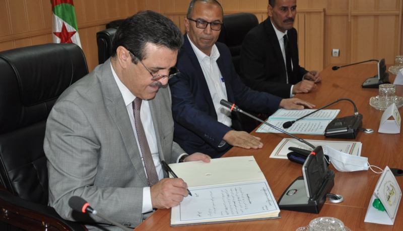 تنصيب رئيس الغرفة الفلاحية لولاية سطيف