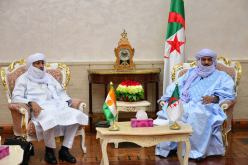 رئيس المجموعة البرلمانية للصداقة الجزائر – النيجر يستقبل نظيره النيجري