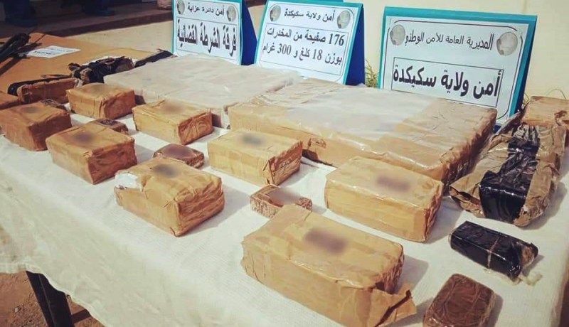 سكيكدة: الإطاحة ببارون مخدرات وحجز 18 كلغ زطلة