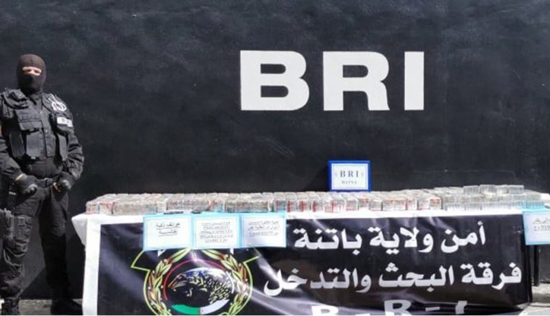 BRI باتنة توقف 4 أشخاص وتحجز 61 ألف قرص مهلوس