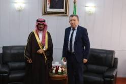 حسني يبحث مع السفير السعودي سبل تعزيز التعاون الثنائي في مجال الموارد المائية