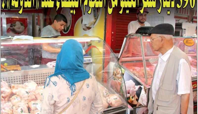 390 دينار سعر الكيلو من اللحوم البيضاء عند “الدولة”!