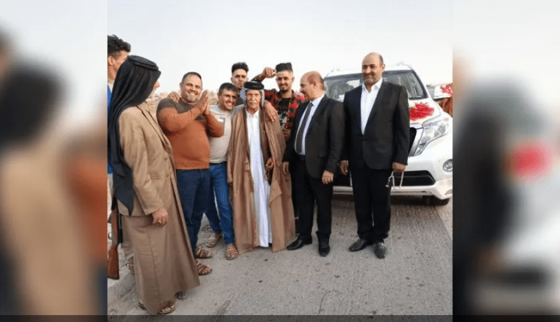 واقعة نادرة.. عراقي يبلغ 103 أعوام يتزوج من ثلاثينية