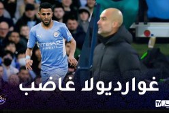 بالفيديو.. غوارديولا يستشيط غضبا بسبب محرز !