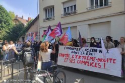 طالبة محجبة تتعرض للإهانة من قبل نشطاء اليمين المتطرف في فرنسا