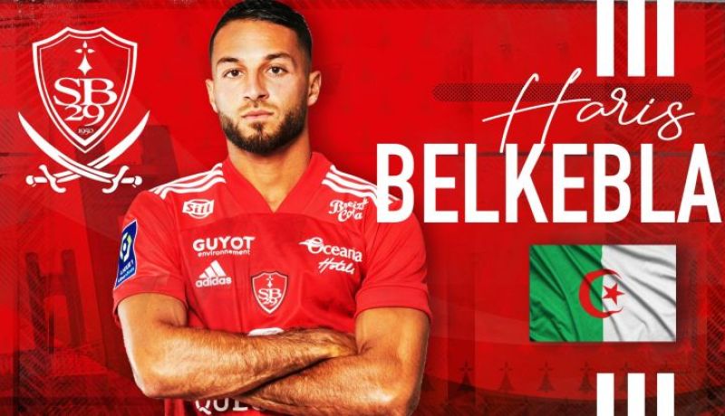 بلقبلة يتوج لاعب الشهر في ناديه بريست