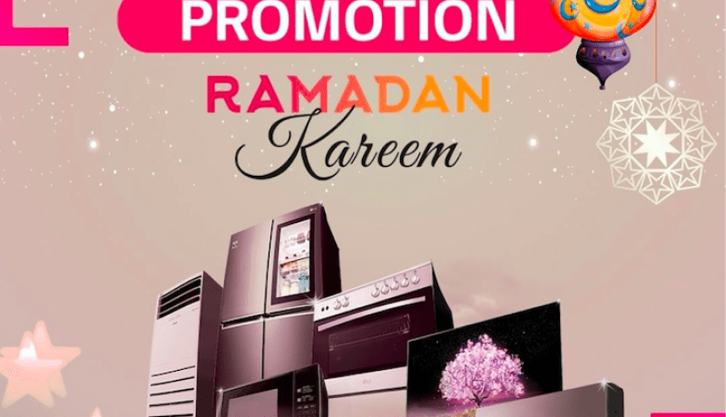 خصومات تصل لـ3 ملايين ونصف على منتجات LG