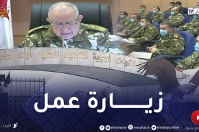 الفريق “شنقريحة” في زيارة عمل وتفتيش إلى قيادة القوات الجوية