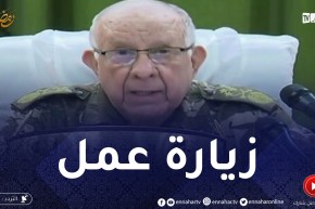 الفريق السعيد شنقريحة يقوم بزيارة عمل وتفتيش إلى قيادة القوات البرية