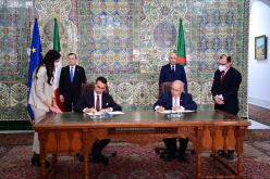 الجزائر وإيطاليا توقعان إتفاقيتين في مجالي الطاقة والشؤون الخارجية