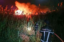 البيض: السيطرة على حريق منطقة الزريديب دون خسائر بشرية