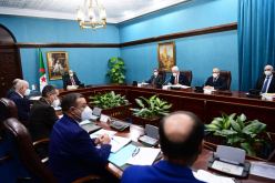 رئيس الجمهورية يترأس إجتماعا تقييميا تحضيرا لألعاب البحر الأبيض المتوسط