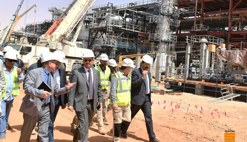 سوناطراك: دخول مركز معالجة الغاز بولاية إيليزي حيز الخدمة الثلاثي الأول من 2023