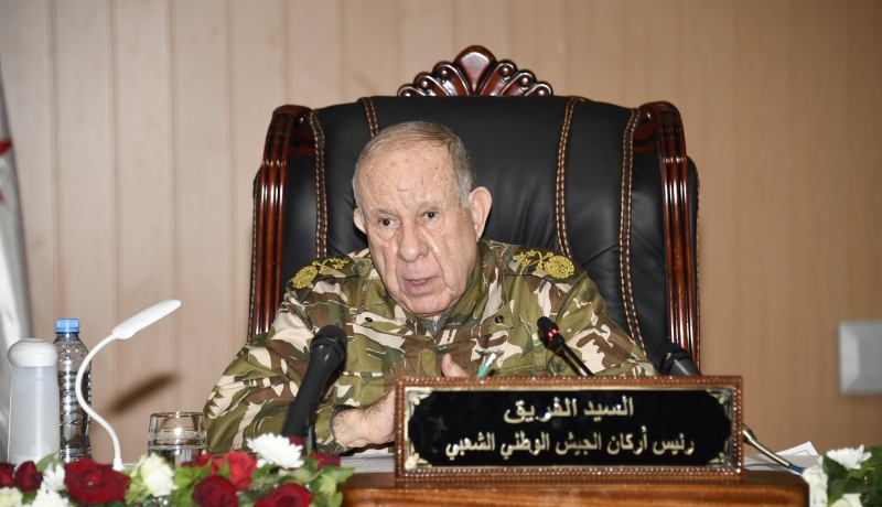 الفريق شنقريحة في زيارة عمل وتفتيش إلى الناحية العسكرية الأولى بالبليدة