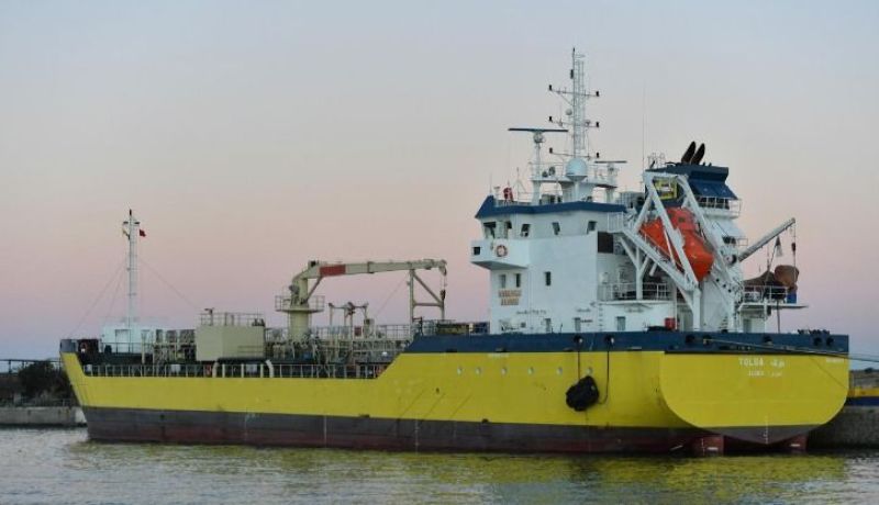 باخرة طولقة تتعرض إلى حادث تصادم مع باخرة فرنسية بميناء الجزائر