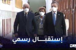 رئيس الجمهورية يستقبل رئيس الوزراء الإيطالي