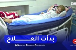 لحظة وصول طبيبة الاسنان إلى مستشفى مصطفى باشا للتكفل بحالتها الصحية