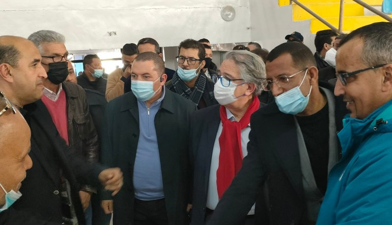 برنار امسلام يحل بالجزائر لمعاينة التحضيرات لألعاب البحر المتوسط