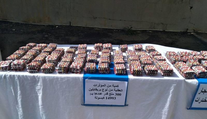 باتنة: حجز 14993 كبسولة بريقابلين