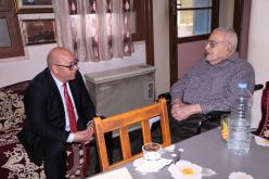 ربيقة يزور المجاهد روبيرتو محمود معز الأرجنتيني