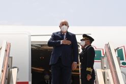 رئيس الجمهورية يصل إلى إيطاليا