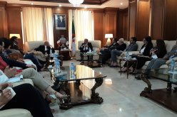 عرقاب يبحث مع وفد برلماني إيطالي تعزيز العلاقات