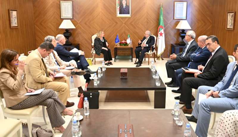 لعمامرة يناقش مع الممثلة الخاصة للاتحاد الأوروبي في الساحل الوضع في مالي