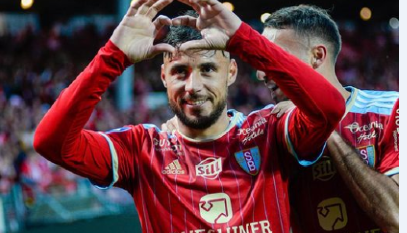 بالفيديو.. بلايلي هدافا رفقة بريست أمام بوردو