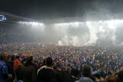 بالفيديو.. احتفالات خيالية لجماهير طرابزون باللقب بعد غياب 38 عام