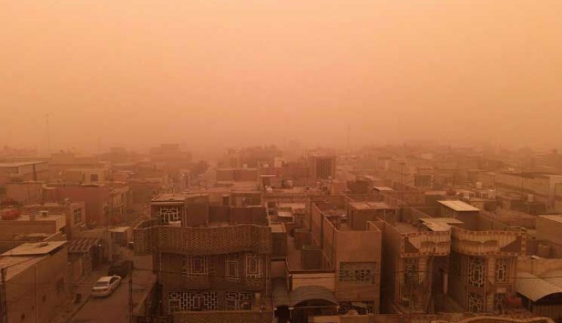 العراق تُسجل أكثر من ألف حالة اختناق جراء عاصفة ترابية