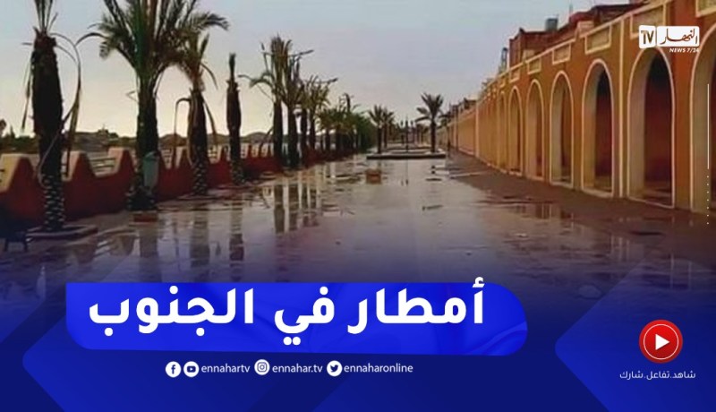 أمطار رعدية بالمناطق الجنوبية