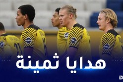 هالاند يودع زملائه بدورتموند على طريقته الخاصة