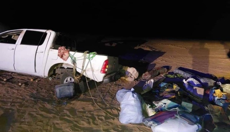 5 وفيات من بينهم 3 نيجيريين في حادث انقلاب سيارة بتمنراست