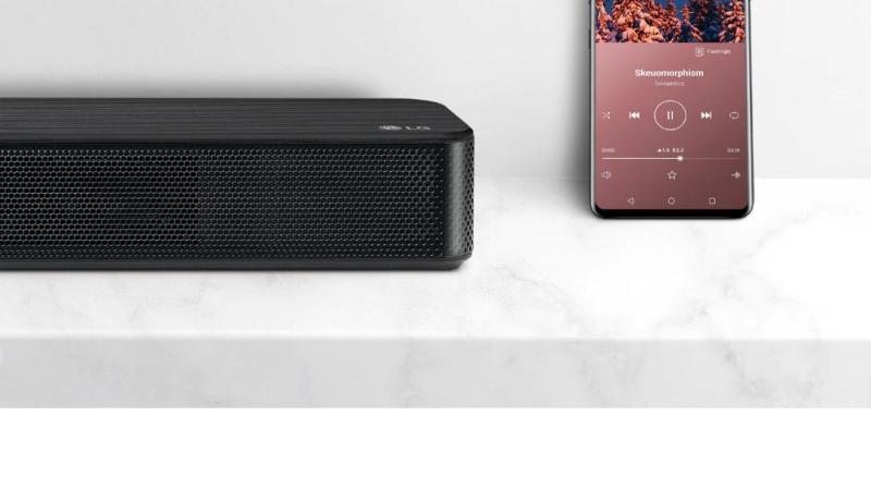 إل جي ساوند بار.. جودة الصوت السينمائي داخل صالونك