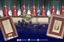 اردوغان يهدي الرئيس تبون لوحتين تتعلقان بالأمير عبد القادر تعودان للقرن الـ19