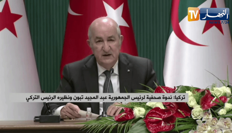 رئيس الجمهورية: لدينا توافق في المواقف إزاء ما يحدث من إعتداءات على الشعب الفلسـ.طيني
