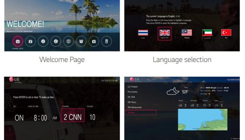 إل جــي الكترونيكس تعود بحلول كاملة ومبتكرة لقطاع الفندقة