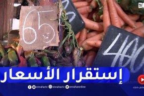 بعد الإرتفاع الجنوني ..إستقرار أسعار الخضر بأسواق التجزئة