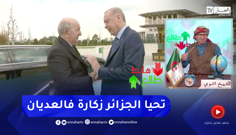 طالع هابط: شاهد كيف رد النوي على أعداء الجزائري وكل الحاقدين بعد زيارة رئيس الجمهورية إلى تركيا