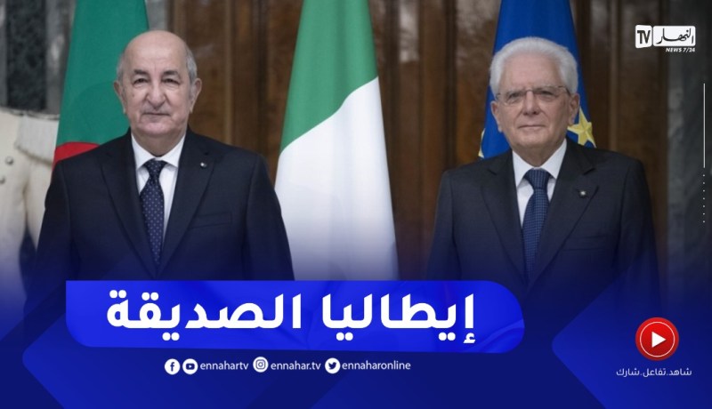 الرئيس تبون: كل ما تريده إيطاليا من ناحية الطاقة نحن مستعدين له