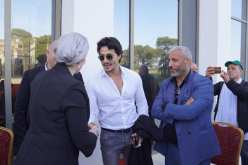 بالصور.. وزيرة الثقافة تحيي حفل استقبال على شرف الفنانين