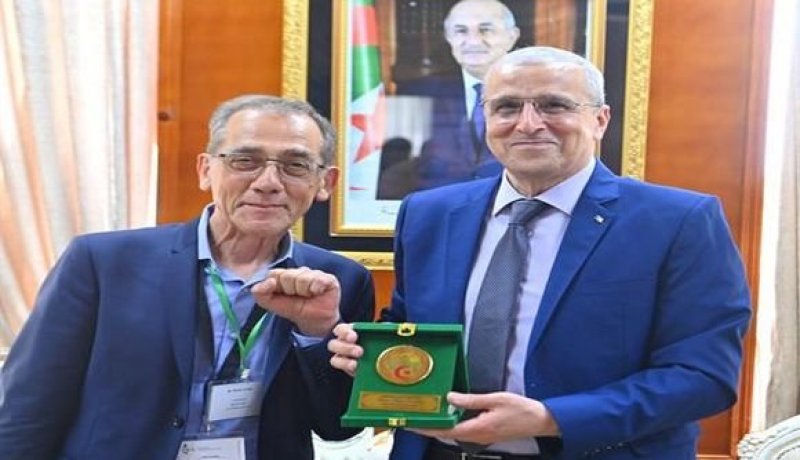 وزير التعليم العالي يستقبل نجل موريس أودان وتطوير الرياضيات محور النقاش