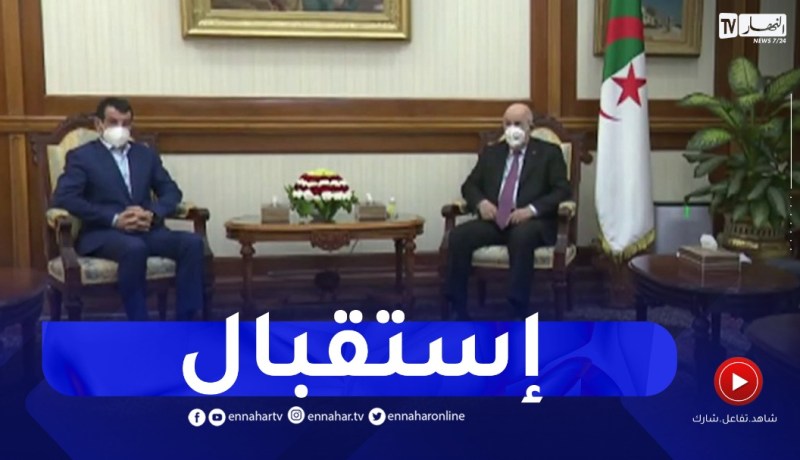 رئيس الجمهورية يستقبل الأمين العام للإتحاد العام للعمال الجزائريين
