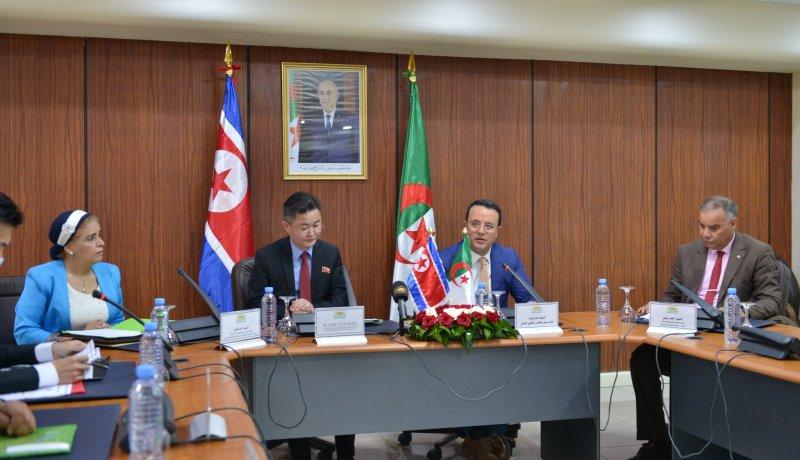 تنصيب المجموعة البرلمانية للصداقة الجزائر – كوريا الشمالية