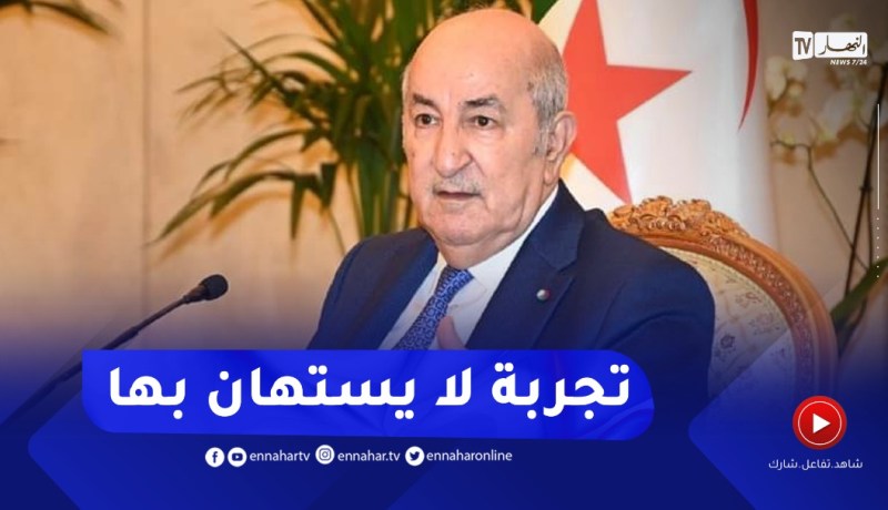الرئيس تبون يشيد بالتجربة الإيطالية في القطاع الصناعي